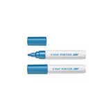 Pilot Pintor Pigment Marker, Metalik Mavi, Kumaş, Ahşap, Porselen Kalemi, 2-3mm Yuvarlak Uç