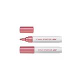 Pilot Pintor Pigment Marker, Metalik Pembe, Kumaş, Ahşap, Porselen Kalemi, 2-3mm Yuvarlak Uç