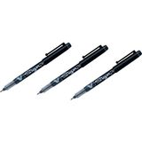 Pilot V-Signpen Keçe Uçlu Kalem 3'lü Siyah