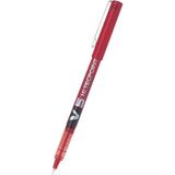 Pilot V5 Iğne Uç Roller Kalem 05 mm Kırmızı