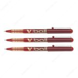 Pilot V7 0.7 mm Kırmızı İğne Uçlu Kalem