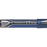 Pilot V7 dönerbaşlı kalem iğne ucu ve Lastiklenmiş Griff 0,7 mm Karbid kurşunlu 0,5 mm genişliği 12 adet mavi