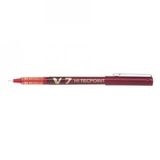 Pilot V7 Tecpoint Sıvı Mürekkepli Kırmızı İğne Uçlu Roller Kalem