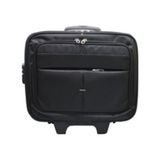 Pilot Valiz Kabin Tipi Pilot Çanta Çek Çekli Valiz Laptop Bölmeli siyah