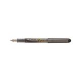 Pilot Vpen Dolma Kalem Silver Siyah Svp-4M-B 12 Li (1 Paket 12 Adet) - YOk