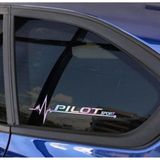 Pilot Yan Cam Sticker Oto Kapı 20 Cm X 7 Cm Holo-chroma