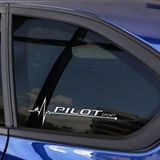 Pilot Yan Cam Sticker Oto Kapı Çıkartma Tuning oto 20 cm x 7 cm yazı 196