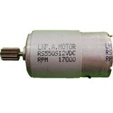 Pilsan Akülü Araba 12 Volt Motoru Dişlili 12V 10 Diş - Gri