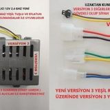 Pilsan Akülü Araba Uzaktan Kumanda Alıcı Beyin 12 V 2.4 Ghz Yeşil Model