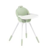 PİLSAN Comfort Mama Sandalyesi Açık Yeşil - 3 Noktalı Emniyet Kemerli Eğitici Bebek Yemek Sandalyesi