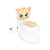 Pilsan Eğitici Kedi Klozet - Çocuk Klozeti Çok Renkli
