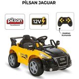 Pilsan Jaguar K.akülü Araba 12V Sarı