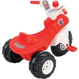 Pilsan Kırmızı Bıdık Motorsiklet 2 Yaş Üzeri Kız Çocuklar İçin Pedallı Yerli Üretim
