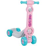 Pilsan Mini Scooter 3 Yaş ve Üzeri İçin Açık Pembe Renkli Denge Destekli Çocuk Scooter