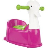 Pilsan Müzikli Ördek Oturak - Lazımlık - Pembe