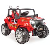 Pilsan Ranger Akülü Araba 12 Volt 05-107 Kırmızı