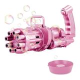 Pilsan URT016-001 Mini Gun Baloncuk Tabancası -Birlik - Pembe