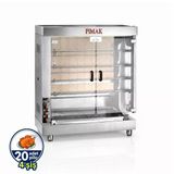 Pimak Doğalgazlı Set Üstü Kollu Piliç Çevirme 4 Şiş 20 Piliç