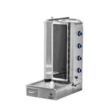 Pimak Elektrikli Alt Motorlu Camlı Döner Makinesi 4 Radyanlı 50x71x115 cm