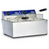 Pimak Elektrikli Ekonomik Model Fritöz 10 +10 LT 60 x 60 x 30 (cm)