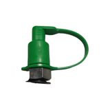 Pimak Hidrolik Şıkşık Damper Adaptörü Erkek Yeşil Saplı 1684473M1 - Fiat / New Holland 450 - 640 - New Holland 55 - Massey Ferguson 65 - 5093858 - 1 Adet