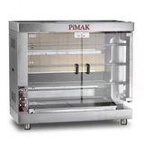 Pimak Kollu Setüstü Piliç Çevirme Makinesi 3 Şiş 15piliç Doğalgazlı