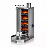 Pimak Kömürlü Doğalgazlı Döner Ocağı 4 Gözlü
