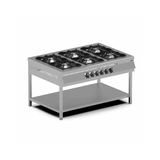 Pimak MX-6A Taban Raflı 6'lı Gazlı Ocak