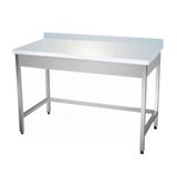 Pimak Polietilen Tablalı Tezgah - Taban Raflı 120 x 60 x 85 (cm)