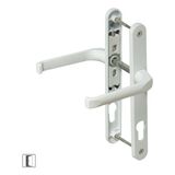 Pimapen Pvc Alüminyum Metal Çift Taraflı Kapı Kolu - Oda (4 Renk Seçeneği) - Beyaz