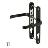 Pimapen Pvc Alüminyum Metal Çift Taraflı Kapı Kolu - Oda (4 Renk Seçeneği) - Siyah