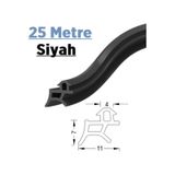 Pimapen Pvc Kapı Pencere Fitili Contası 25 Metre Siyah