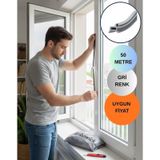 Pimapen Pvc Pen Kapı Pencere Fitili Contası 50 Metre Gri Diğer