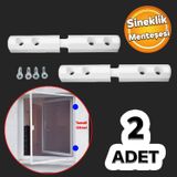 Pimapen Pvc Pencere Kapi Sineklik Mentesesi Pimli Plastik Pratik Acma Kapama Hareket Aparati 2 Adet