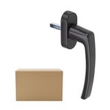 Pimapen PVC Pencere Kolu – Plastik – Siyah – Model 1 – (200 Adet / 1 Koli)