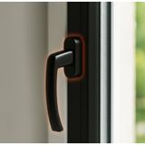 Pimapen PVC Pencere Kolu – Plastik – Siyah – Model 1 – (5 Adet)