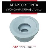 Pimaş Uyumlu Adaptör Conta – Lavabo Sifon Contası – Pvc Giriş Adaptörü (5 Adet)
