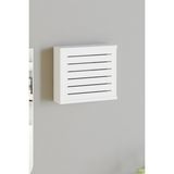 Pimdec Dekoratif Modem Ve Sigorta Saklama Kutusu Kablo Wifi Gizleme 40 x 35 - Beyaz