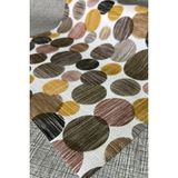 Pimula Home Kaymaz Mutfak Banyo Dolap İçi Çok Amaçlı Çekmece Raf Vitrin Örtüsü -Daıre-1044-D - Haki - 45 x 1500 cm