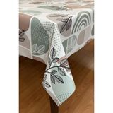 Pimula Home Pvc Elyaf Tabanlı Silinebilir Muşamba Masa ÖRTÜSÜ_1239 - Krem - 140 x 220 cm