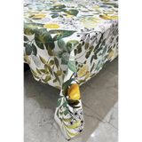 Pimula home Pvc elyaf tabanlı Silinebilir Muşamba Masa Örtüsü_limon_8302