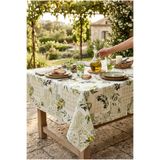 Pimula home Pvc elyaf tabanlı Silinebilir Muşamba Masa Örtüsü_Zeytin_8304