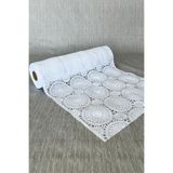 Pimula home Pvc Şeffaf Kaplama Kaydırmaz Dolap Içi Kaymaz Dantel Raf Örtüsü - 1009-H-Dantel