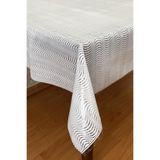 Pimula home Pvc Şeffaf kaplamalı silinebilir muşamba masa örtüsü Çizgili_1032-F