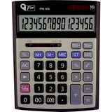 Pin 106 Masaüstü Hesap Makinesi 16 Haneli Geniş Ekran Siyah-Gri Ergonomik Tasarım