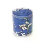 Pin 50 Li Metal Klipsli Mavi Yaka Kart İpi