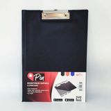 Pin A4 Kapaklı Siyah Sekreterlik 100 Sayfa Kapasiteli PVC Malzeme ile Kullanıma Uygun