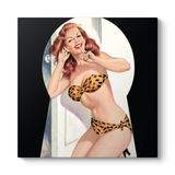 Pin Up Girl Anahtar Kilidi Tablosu 30 x 30
