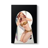 Pin Up Girl Anahtar Kilidi Tablosu 30 x 45