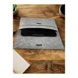 PİNA COMPANY Keçe Laptop Kılıfı 15.6 & 16 inç Macbook ve Gamebook Uyumlu Koruyucu Tablet ve Evrak Çantası